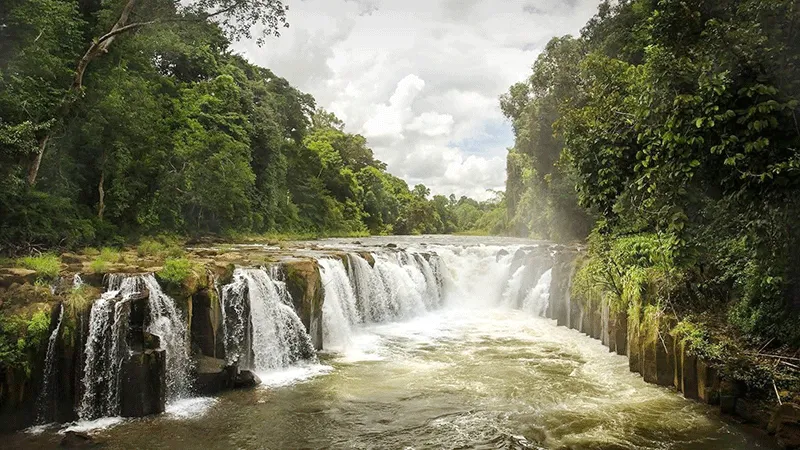 Tad Pha Suam waterfall