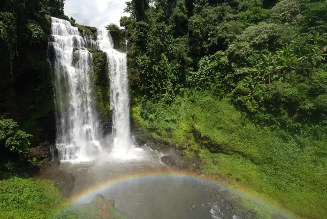 Tad Yuang waterfall, Bolaven Plateau